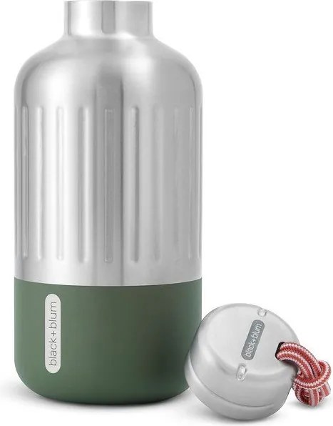 Termofľaša z nehrdzavejúcej ocele v striebornej farbe 650 ml Explorer – Black + Blum