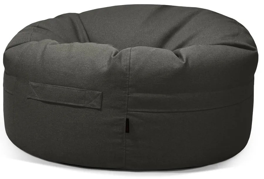 Tmavosivý sedací vak Roll 105 – SLOWDOWN