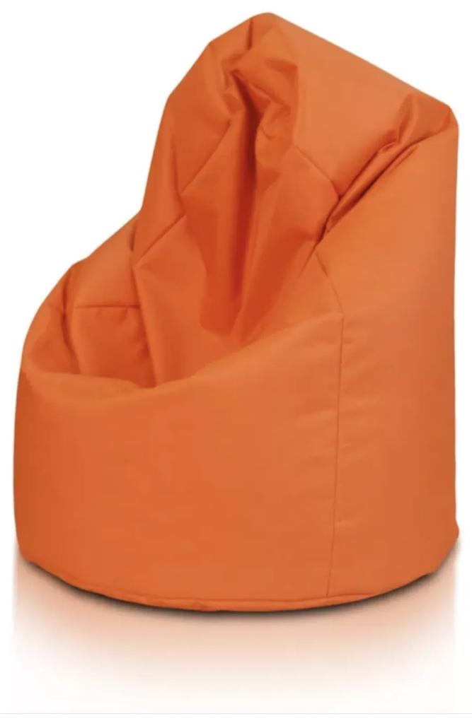 Sedací vak Giga sako - NC09 - Oranžová pomaranč (Polyester)