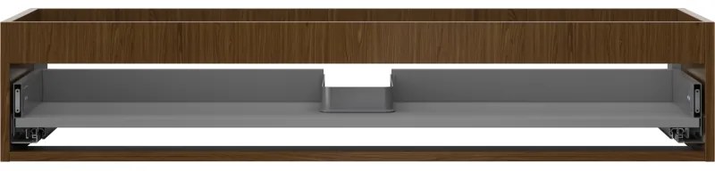 Mexen Box-A, závesná skrinka 120 cm, 1 zásuvka, orech, 91AX0-1200-235-1-86