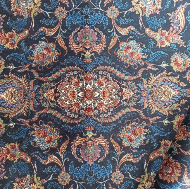 Koberec Exkluzívny Qum Silk 08 modrý