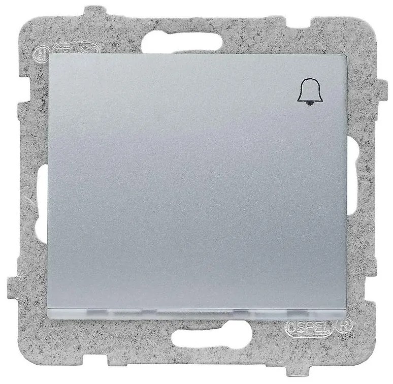 Vypínač zvonček s podsvietením Sigma  ŁP-6DS/M.SR