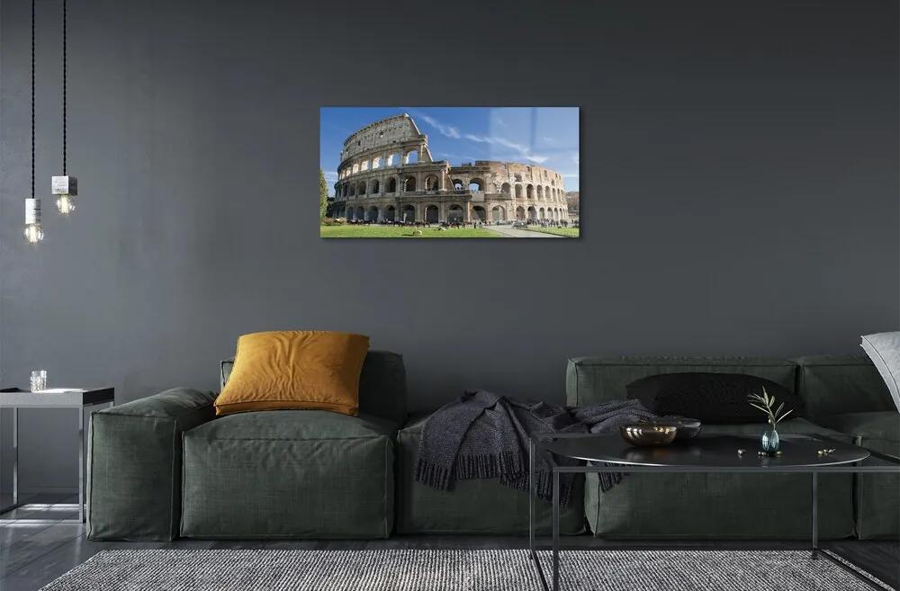 Sklenený obraz Rome Colosseum 120x60 cm
