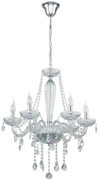 Eglo 39099 - Luster BASILANO 1 6xE14/40W/230V