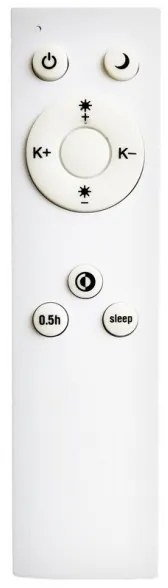 Top Light Metal 60C RC - LED Stmievateľné stropné svietidlo LED/60W/230V DO