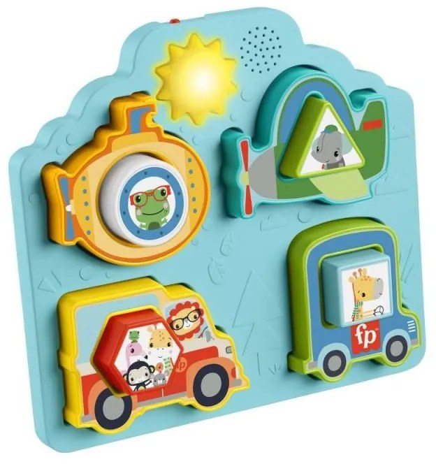 Fisher-Price® Puzzle dopravné prostriedky so zvukmi