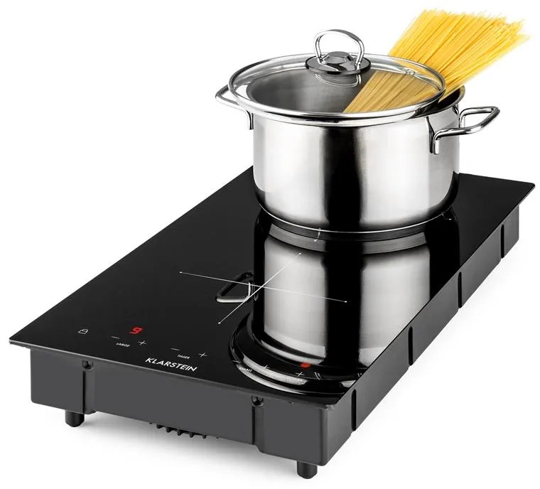 Klarstein VariCook Domino, indukčná varná doska, 2 platničky, 3000 W