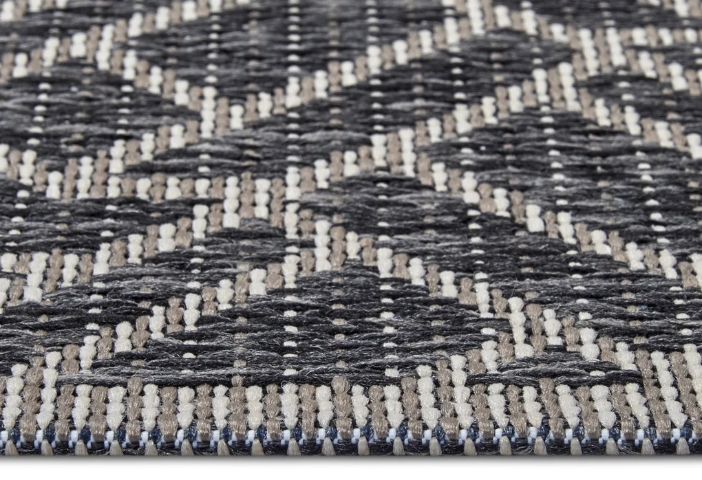 Kusový koberec Clyde 105912 Eru Grey Beige - na von aj na doma, 115x170, šedá, chodba / predsieň, Hanse Home