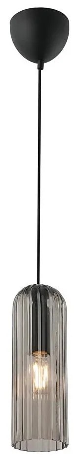 Nordlux - Závesné svietidlo na lanku MIELLA 1xE27/25W/230V dymové