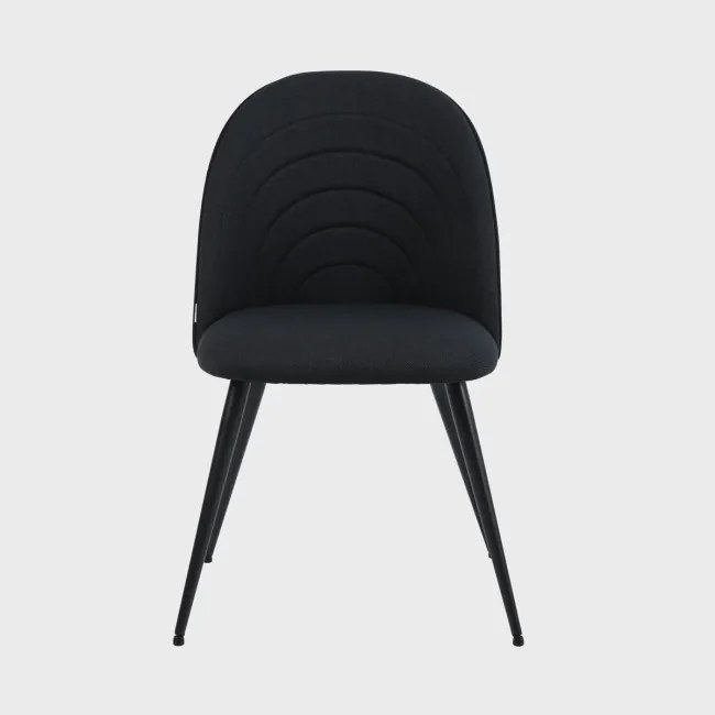 Jedálenská stolička LUDI čierna 738180