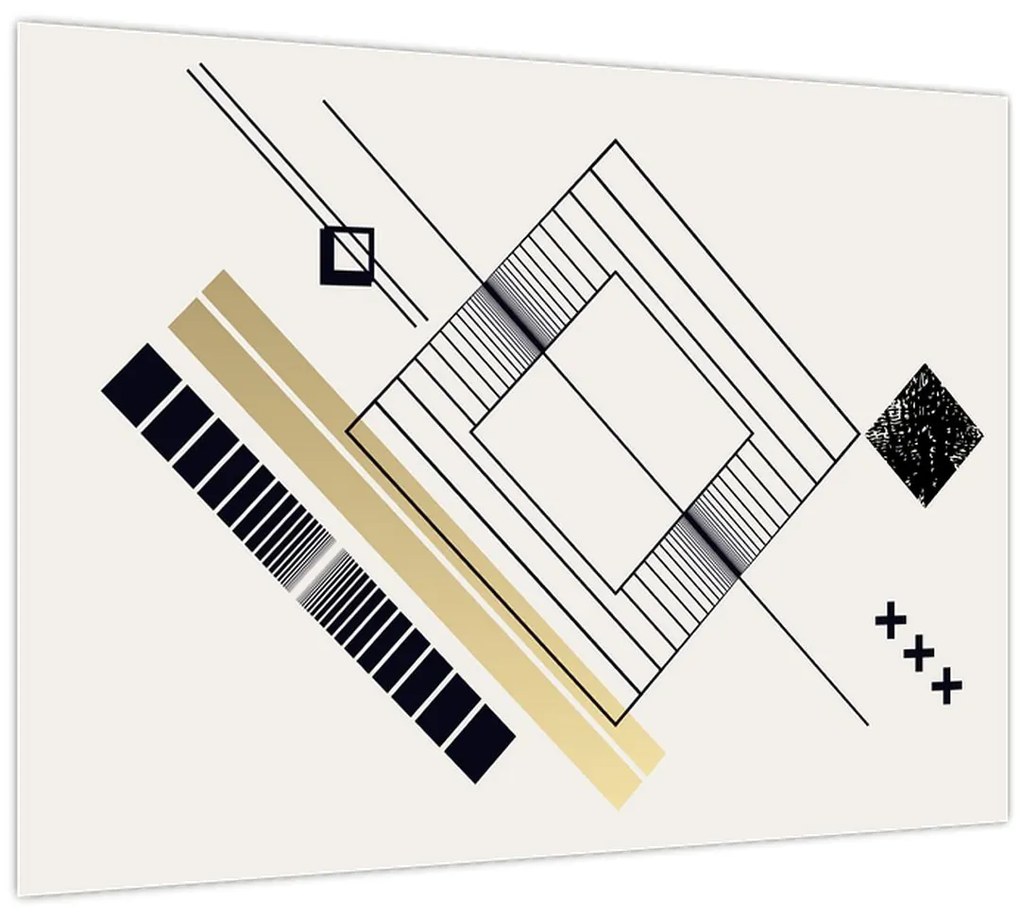 Obraz - Geometrické tvary N⁰6 (70x50 cm)