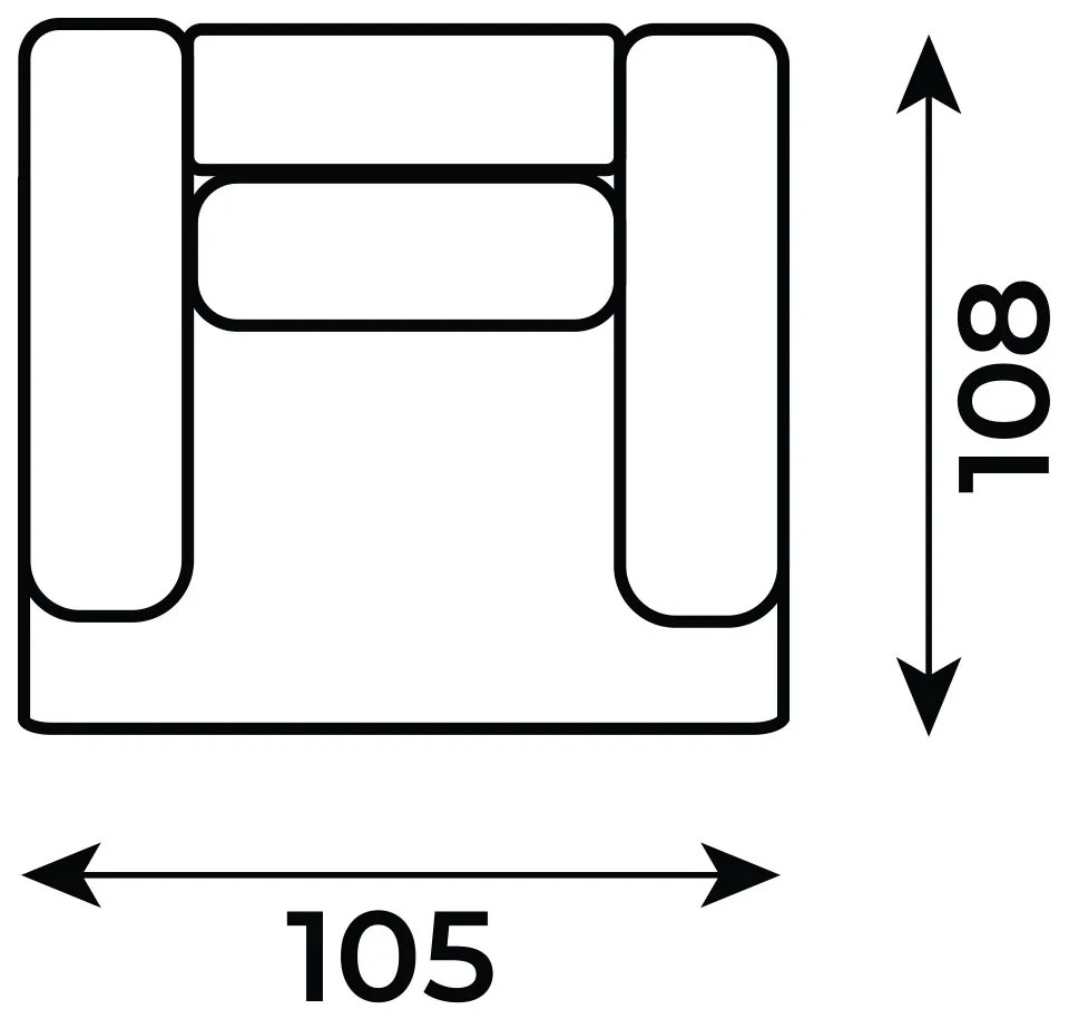 PROXIMA.store - Kreslo LATTE SKUPINA LÁTOK: Skupina 1