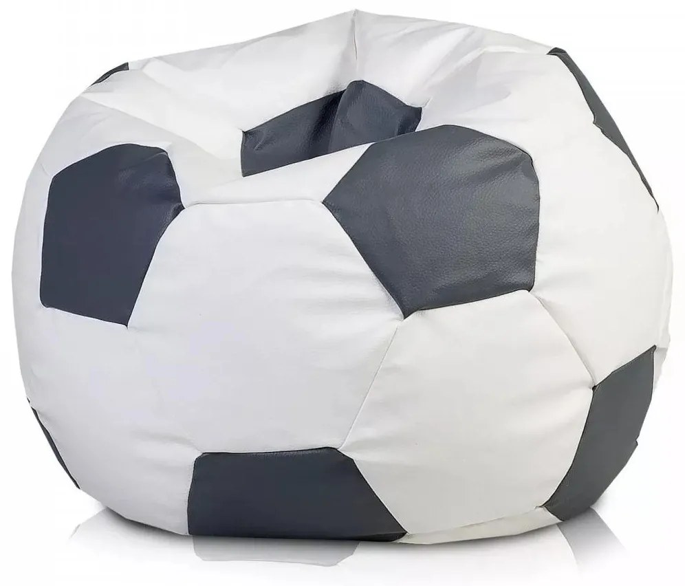 Sedací vak Sport XL – veľká lopta pre fanúšikov športu a pohodlia Farba: E15 - sivý