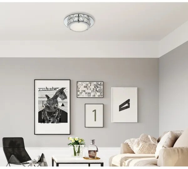 Globo 49356 - LED stropné svietidlo MARGO 1xLED/12W/230V