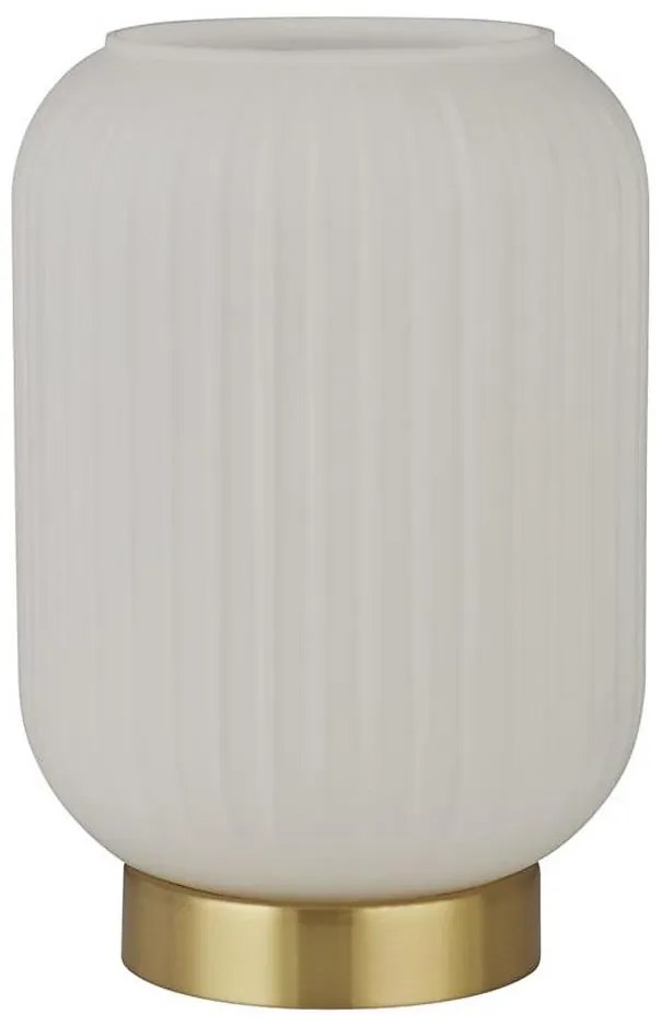 Searchlight EU61972SB - Stolná lampa PEARL 1xE27/60W/230V