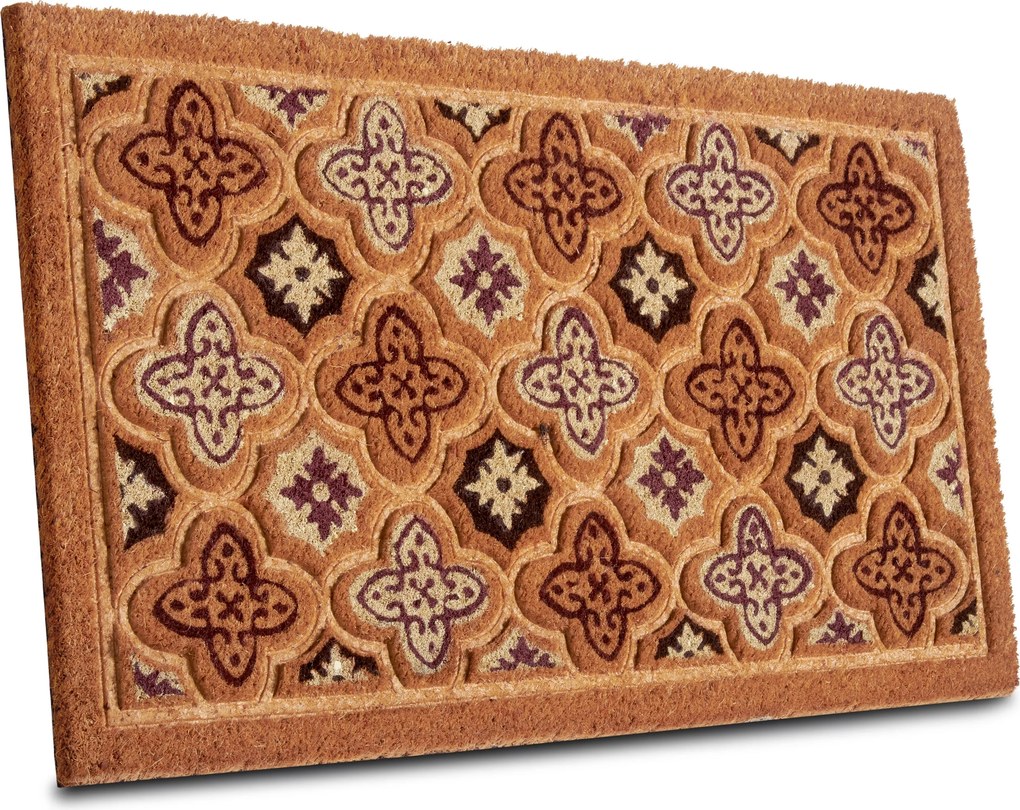 Hanse Home, Rohožka Moroccan Tiles 105927 - na von aj na doma, 45x75, viacfarebná, chodba / predsieň