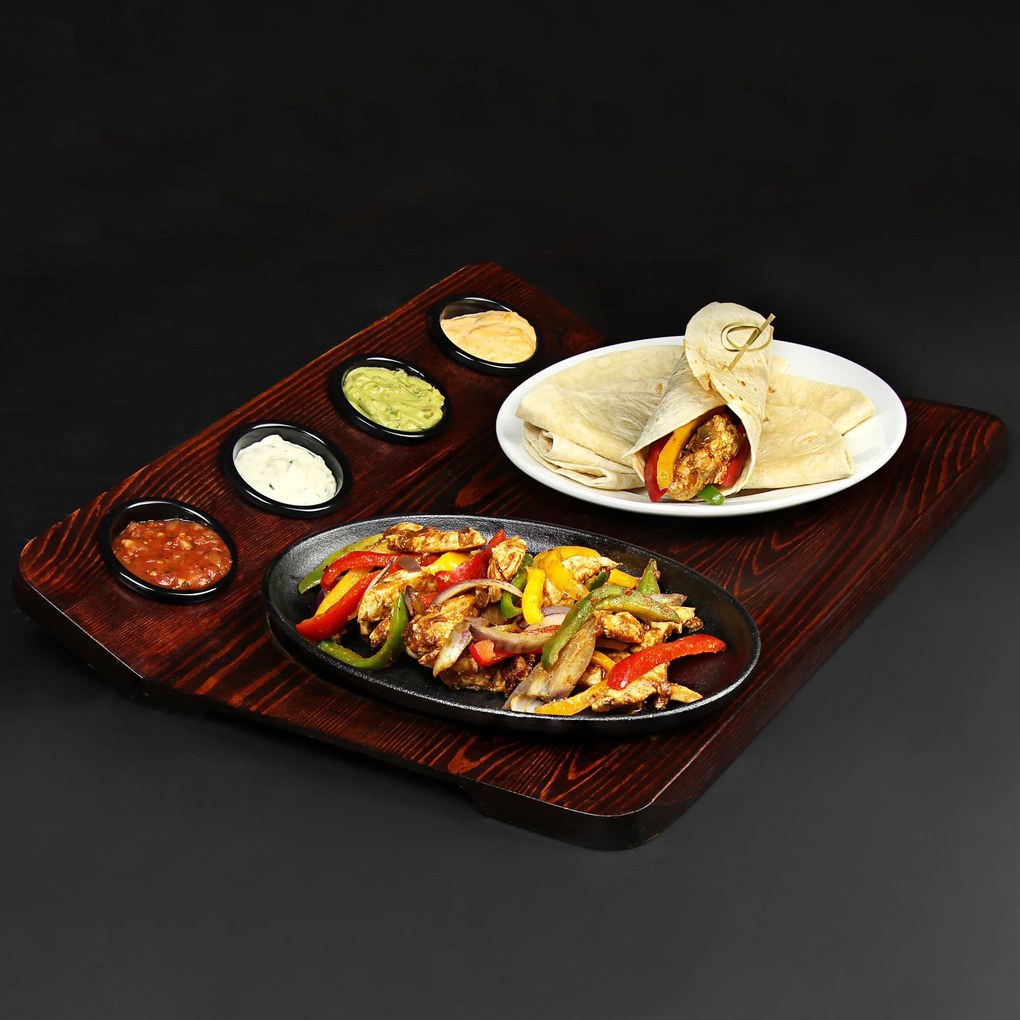 Bar@drinkstuff Fajita servírovací podnos