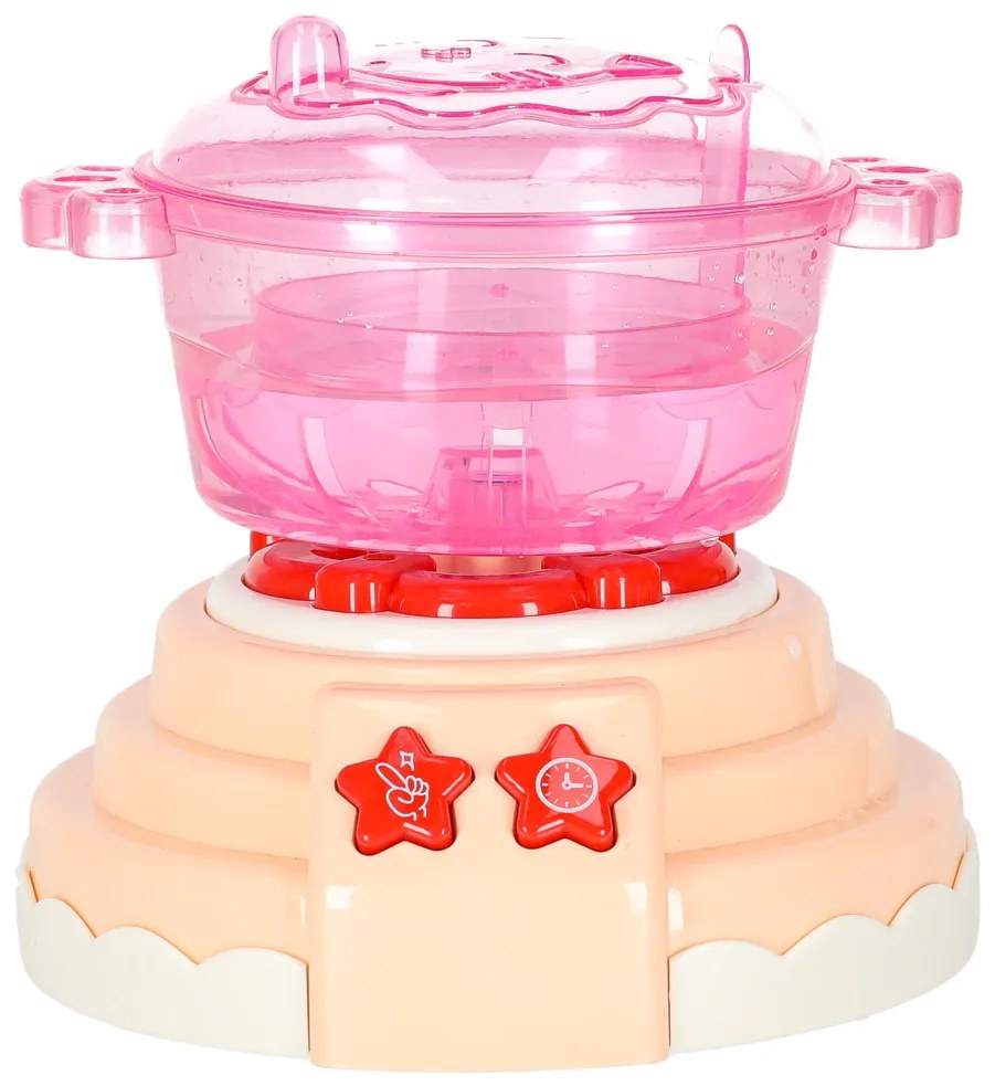 KIK Magická kreatívna súprava 3D gélové figúrky pre deti – svietiaci hrniec, 62 ks