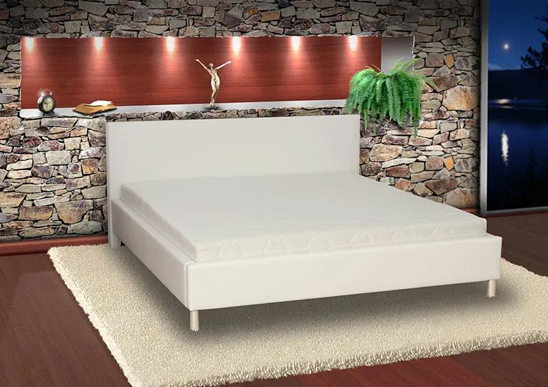Lacná posteľ 180x200 cm Florida Barva: eko bílá