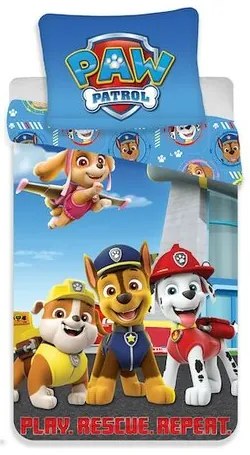 Jerry Fabrics Detské obliečky Paw Patrol 208 micro, 140 x 200 cm, 70 x 90 cm