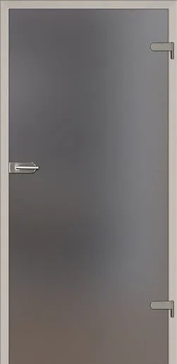 Sklenené dvere Naturel Glasa pravé 80 cm dark Grey čiré GLASA1G80P