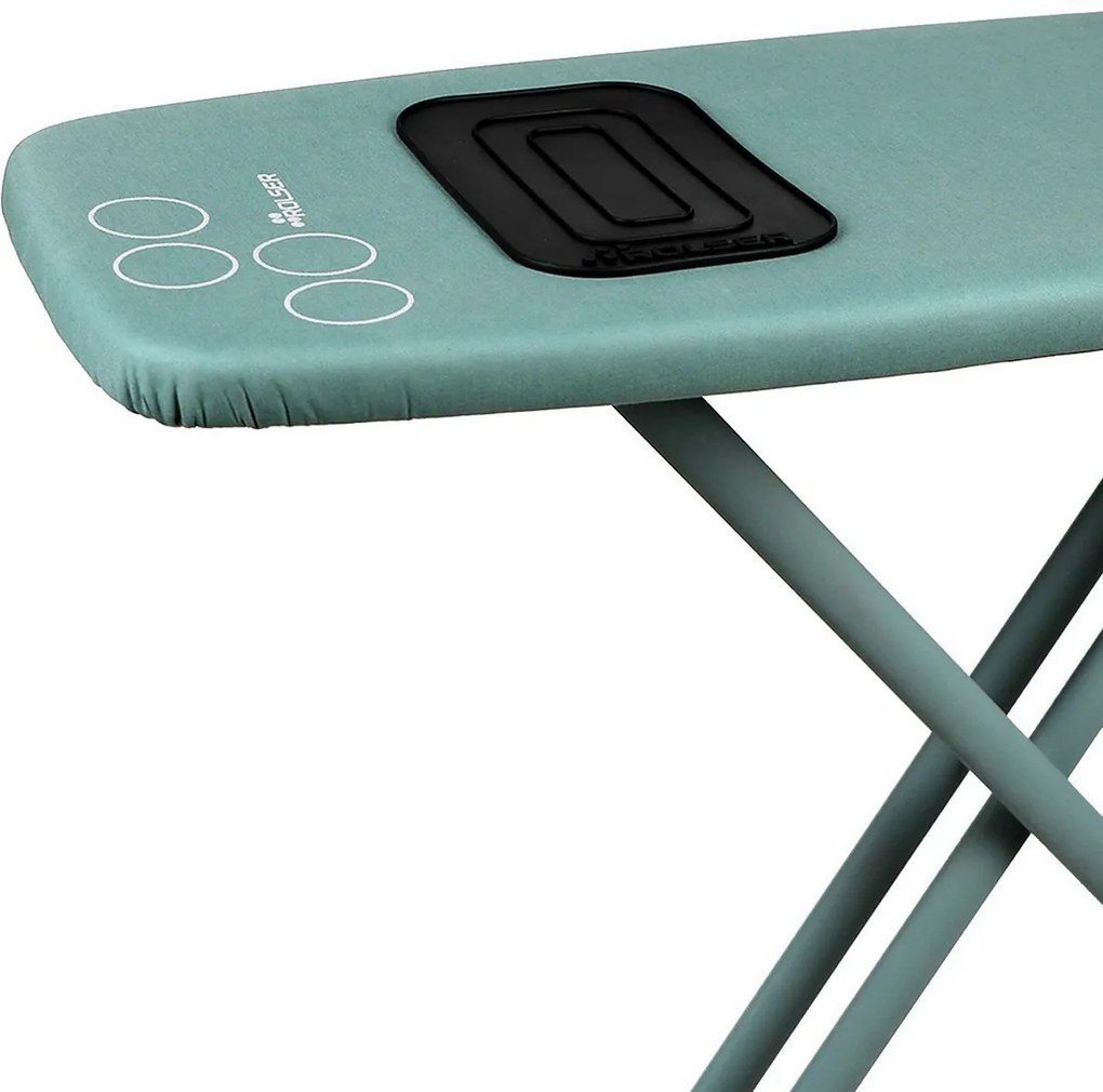 Rolser Žehliaca doska K-Surf Salvia Tube 130 x 37 cm, zelená