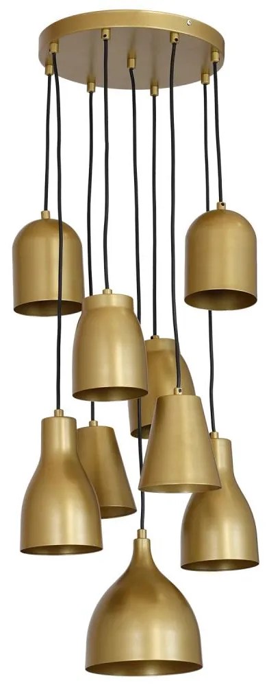 Prisadený luster CLUB 9xE27/60W/230V