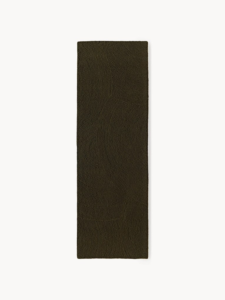 Ručne tuftovaný vlnený behúň Eleni