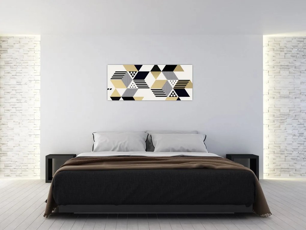 Obraz - Geometrické tvary N⁰1 (120x50 cm)