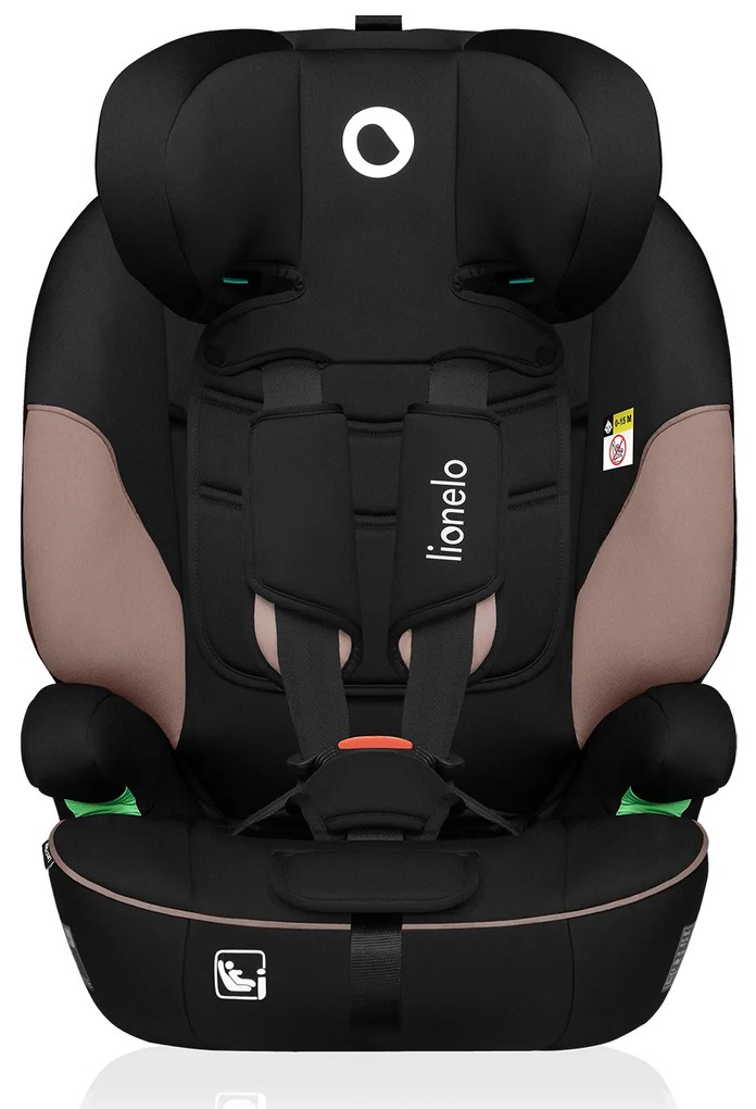 Autosedačka Lionelo Levi I-Size 76 - 150 cm Farba: Sporty Black