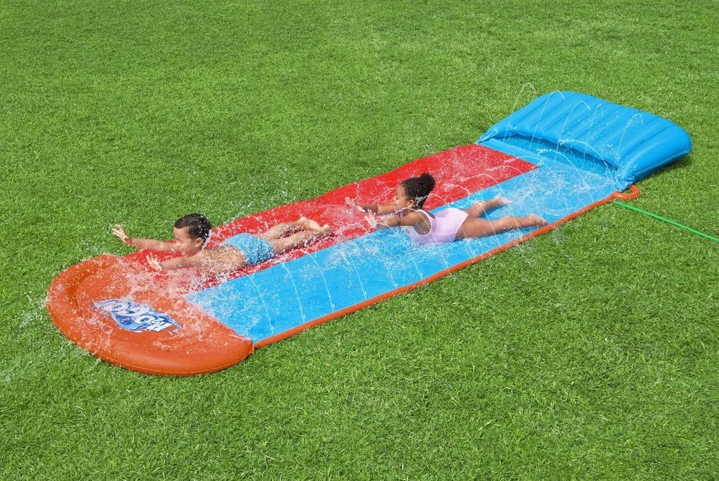 BESTWAY Dvojitá vodná šmykľavka 488cm
