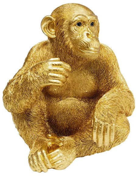 Baby Ape dekorácia zlatá