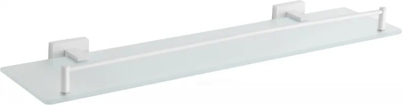 Mexen Arno závesná sklenená polička, biela - 7020737-20