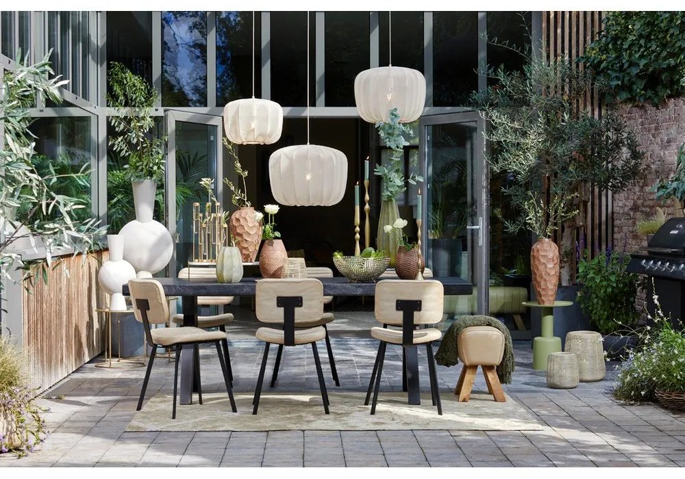 Okrúhly odkladací stolík ø 39 cm Milaki – Light &amp; Living