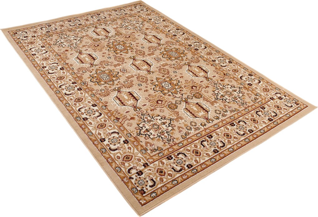 TA Koberec Z835C LIGHT BEIGE EUFRAT BGX Béžový (svetlý) Obdĺžnikový Rozmer: 120x170 cm