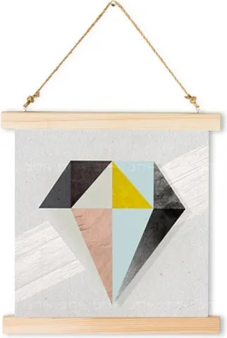 Závesné plátno na stenu Shade or Boundary / Dan Johannson