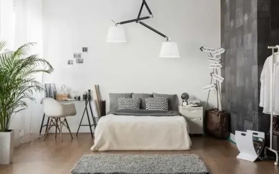 Industriálny luster Zyta 2S čierne/strieborná