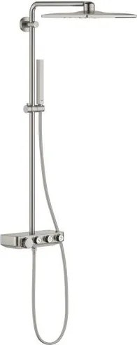 Grohe Euphoria SmartControl sprchový systém na stenu s termostatickou batériou supersteel 26508dc0 G26508DC0