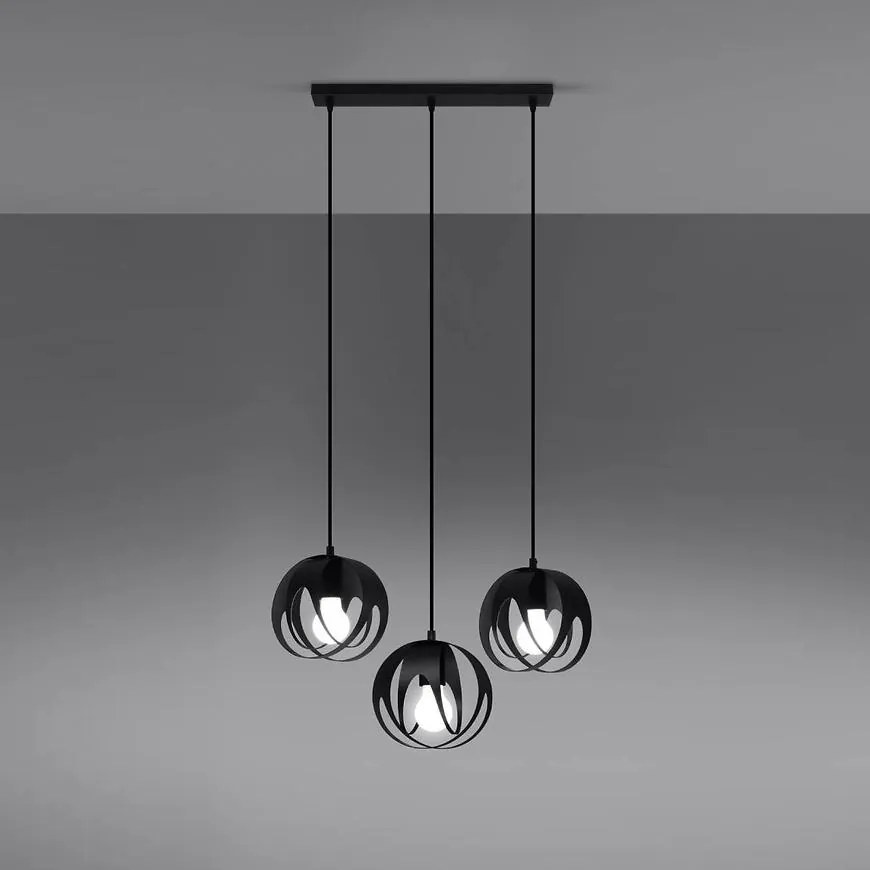 Luster Tulos 3L A-1089 čierna