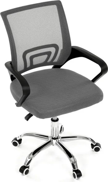 Detská otočná stolička sivá KA-L103 GREY