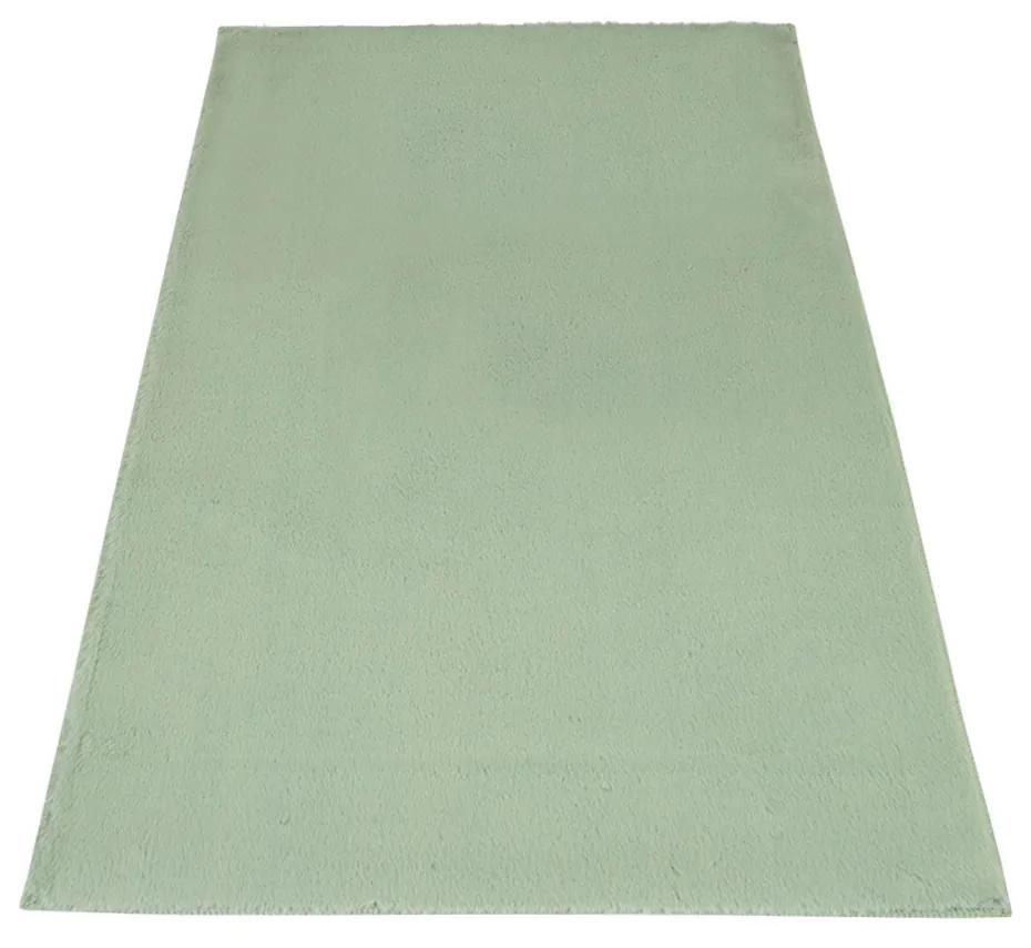 Dekorstudio Kožušinový koberec do kúpeľne TOPIA mats - šalviovo zelený Rozmer koberca: 50x90cm