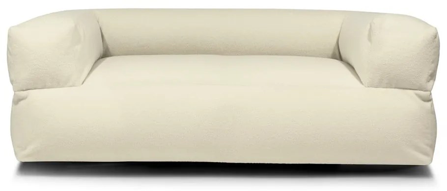 Hnedý sedací vak z textílie buklé Sofa MooG – SLOWDOWN