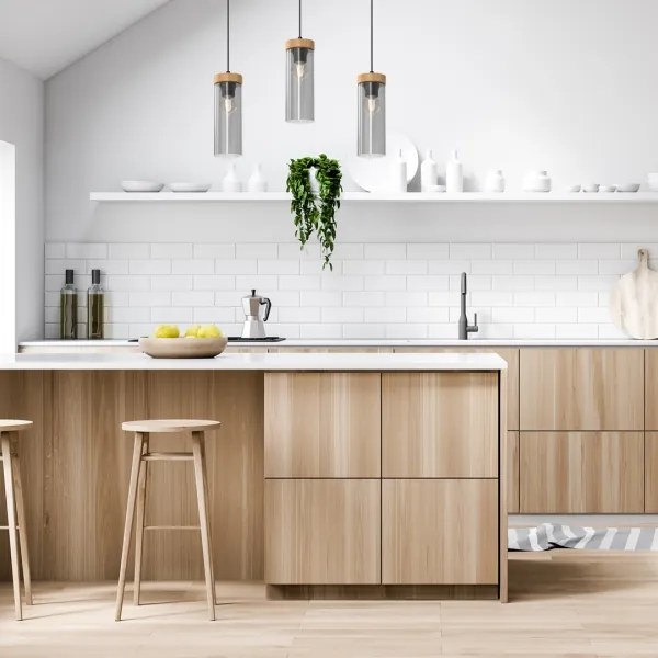 Luster na lanku ELICA 3xE27/60W/230V