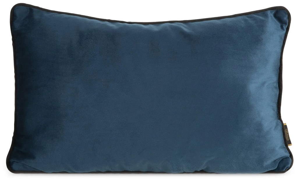 DEKORAČNÝ VANKÚŠ MELIA2 30X50 CM TMAVOMODRÁ