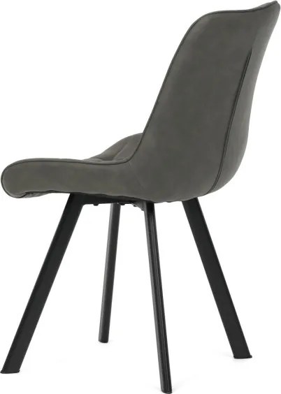 Jedálenská stolička sivá HC-V3066 GREY3