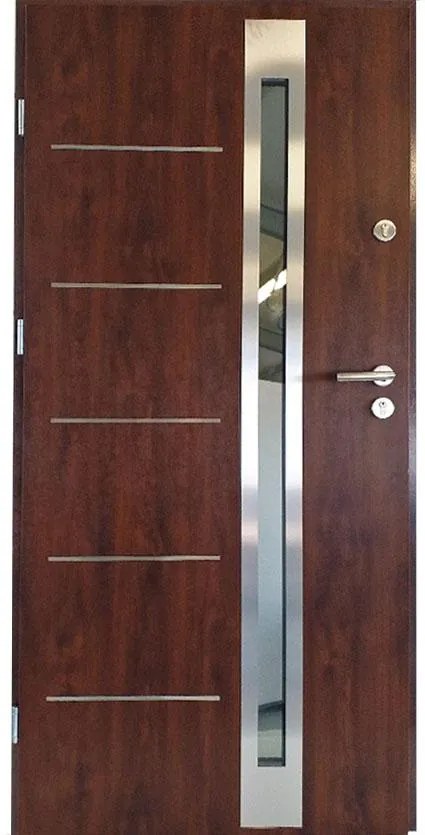 Dvere vchodové Cordoba 90L orech