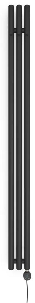 Oltens Stang (e) elektrický radiátor 180x15 cm čierna 55111300