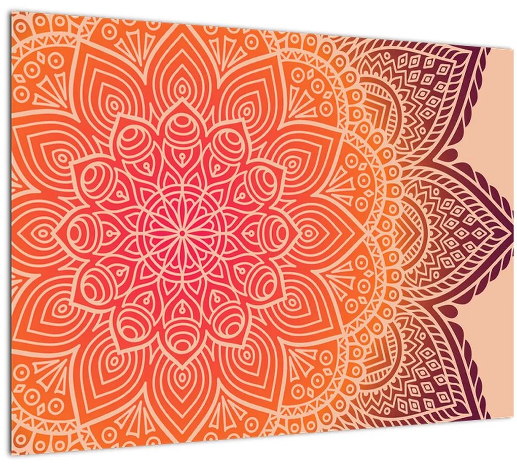 Obraz - Mandala umenia (70x50 cm)