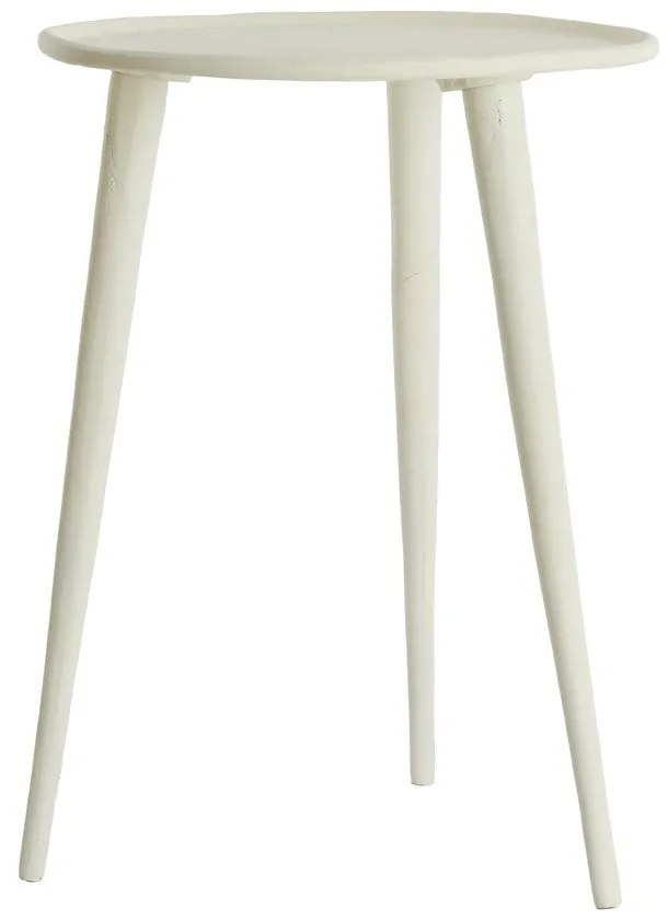 Kovový okrúhly odkladací stolík ø 36 cm Babína – Light & Living