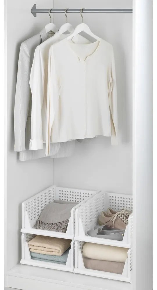 Plastové organizéry do skrine v súprave 2 ks - Maximex